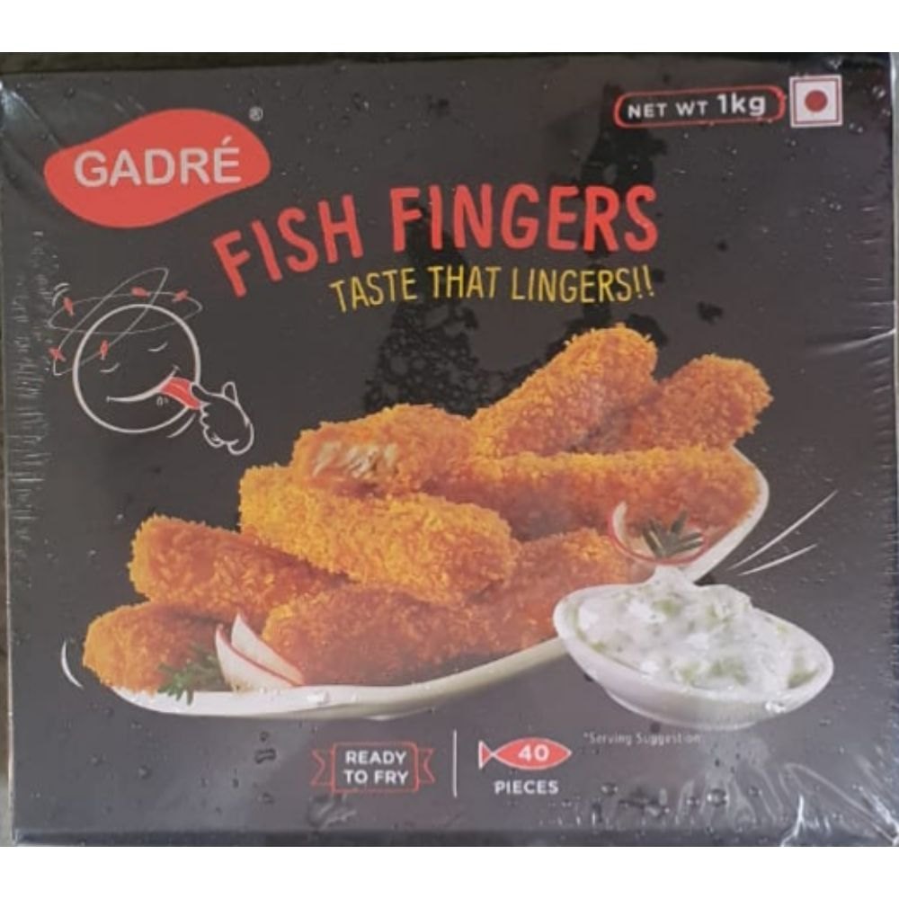Gadre Deep Fry Frozen Fish Finger, For Restaurant, 1kg