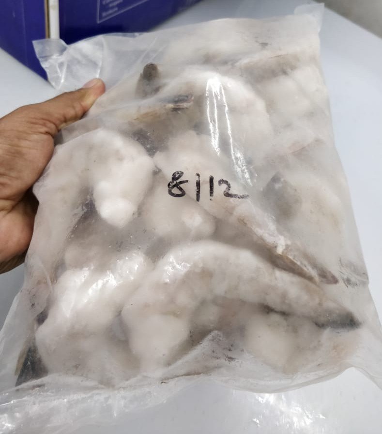 White Jambo Prawn 8/12, For Restaurant, 1kg