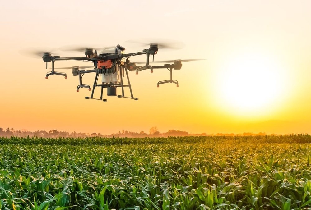 Carbon fiber Agriculture Drone Sprayer, Battery