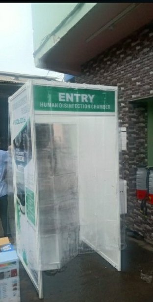 Sanitizer tunnel