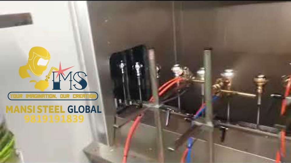 Stainless Steel Glass Bottle Top Coating Plant