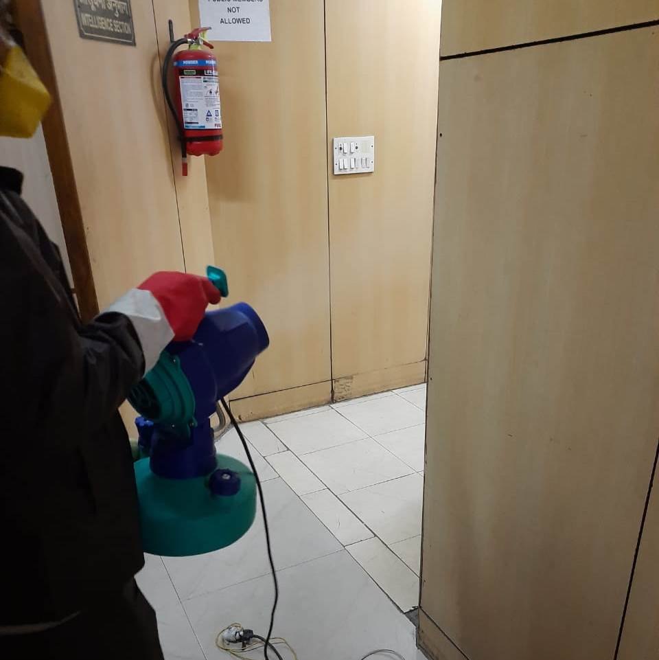 Commercial Fumigation Service for Corona Virus