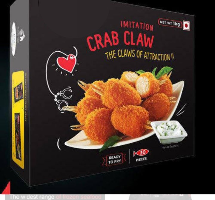 Frozen Crab Lollipop