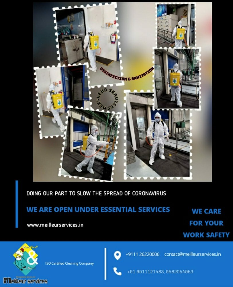 in Industrial Disinfectant Cleaning