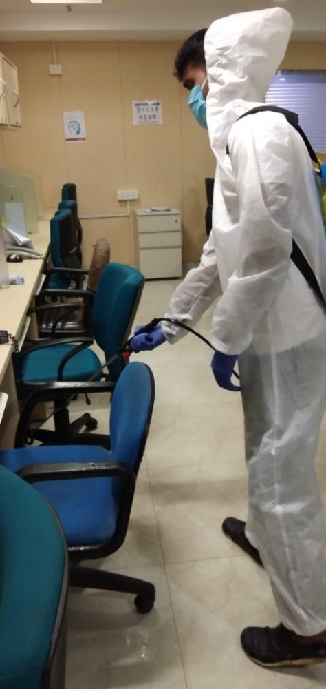 in Industrial Sanitization and fumigation Services, Disinfection For: Total surface