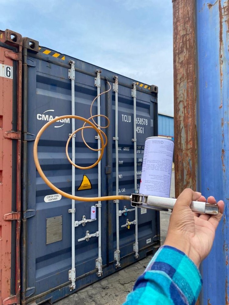 In Industrial Shipping Container Fumigation Service