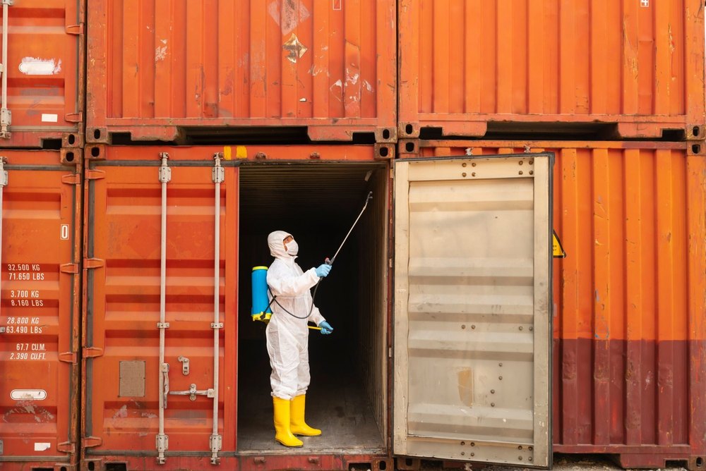 in Industrial Container Fumigation Treatment Services