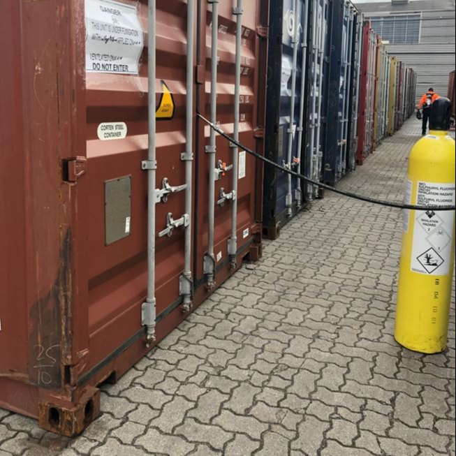 Fumigation Of Export Containers