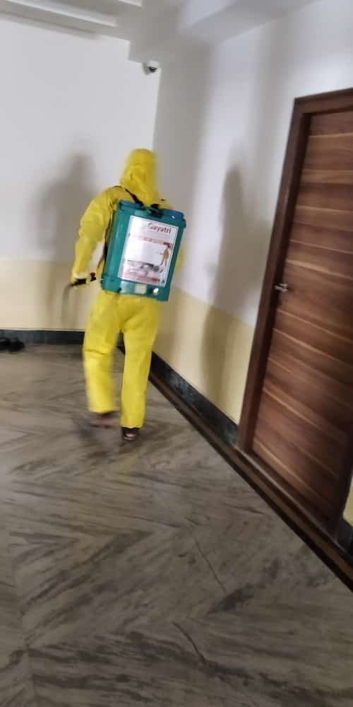 in Office Area Sanitization Disinfection Service
