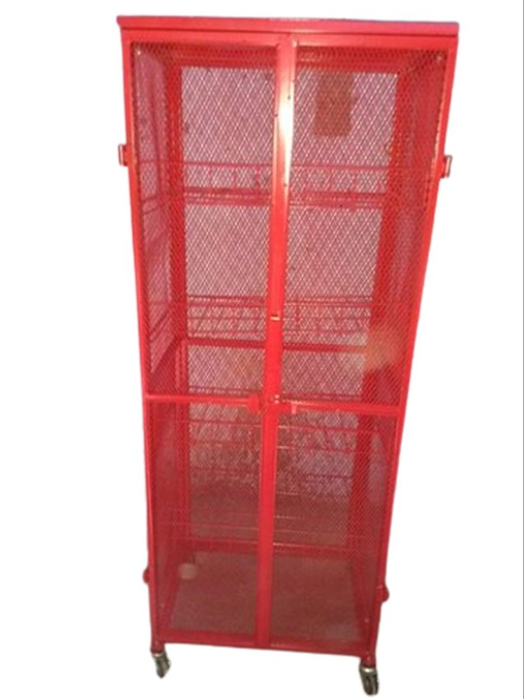 MS Wire & Pipe Red Anti Snacks Display Rack, For Shop, Size: 4 Feet