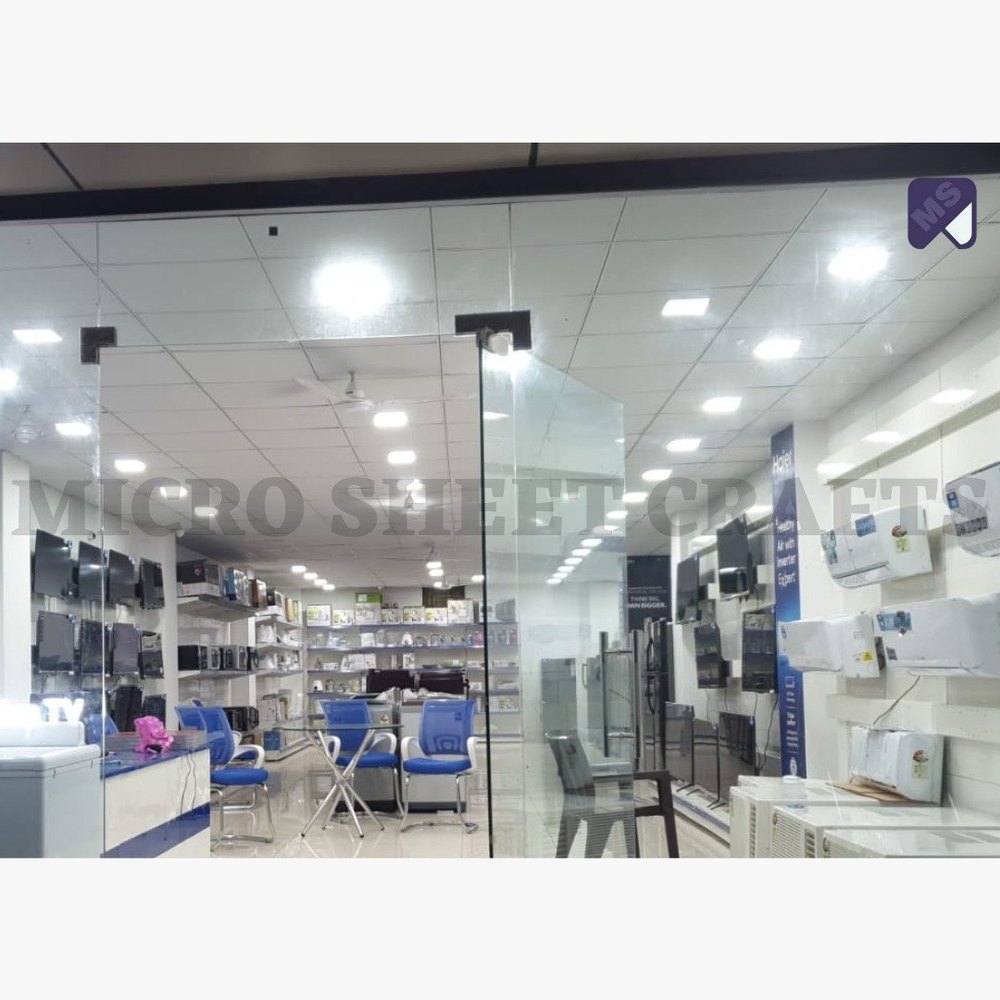 Mild Steel Free Standing Unit Showroom Ac Display Rack