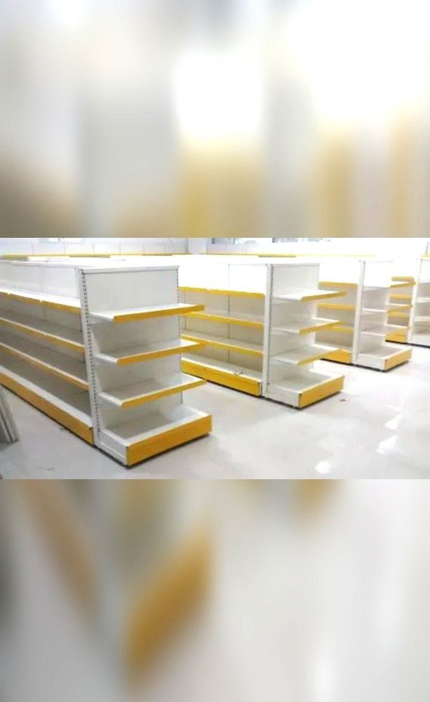 Mild Steel Free Standing Unit Used Display Racks