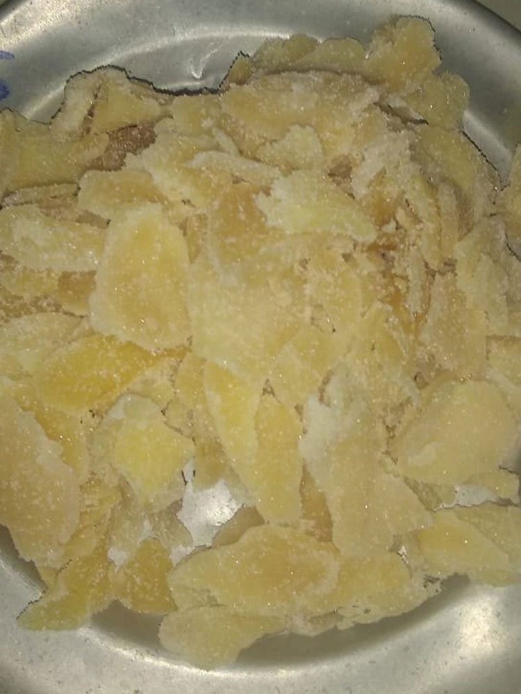 Yellow Natural Sweet Ginger Candy, Packaging Type: Loose