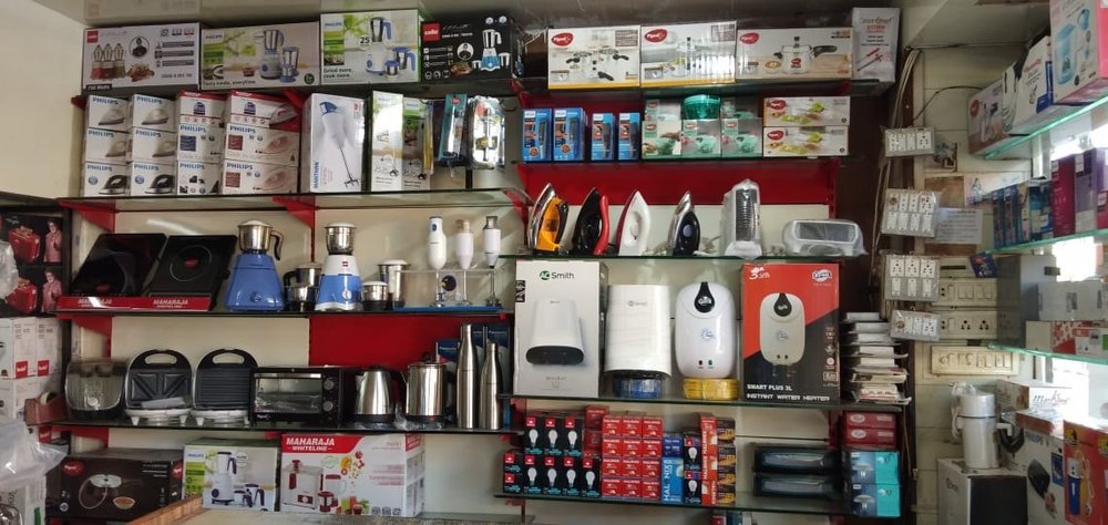Glass Movable Unit Electronic Products Display Racks, For Showroom
