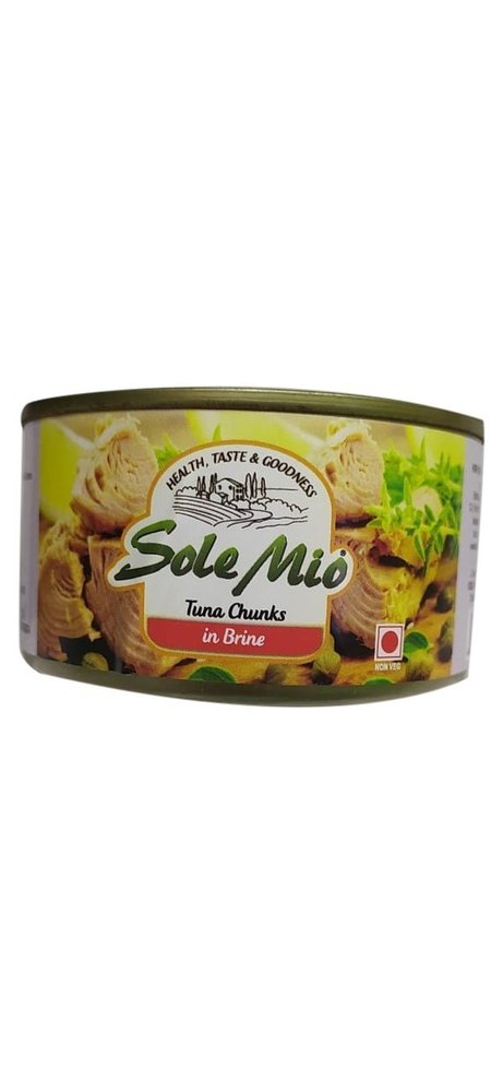 Solemio Brine Canned Tuna, Packaging Type: Box