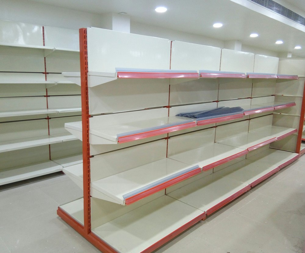 Sai Storage Plastic Display Racks (Gondola Rack ), For Shoes and Chappal