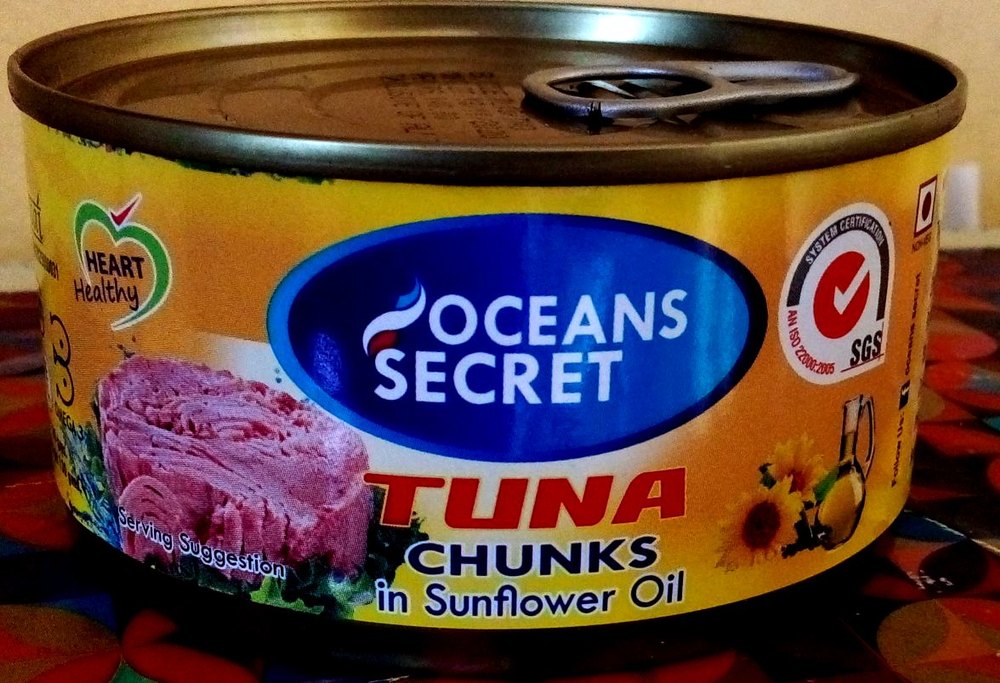 Seaheath Black Oceans Secret - Canned Tuna in Sunflower Oil, 180g, For Restaurant