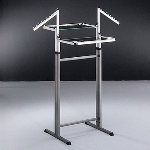 Dolphins Stainless Steel Hanging Cum Shelf Rack
