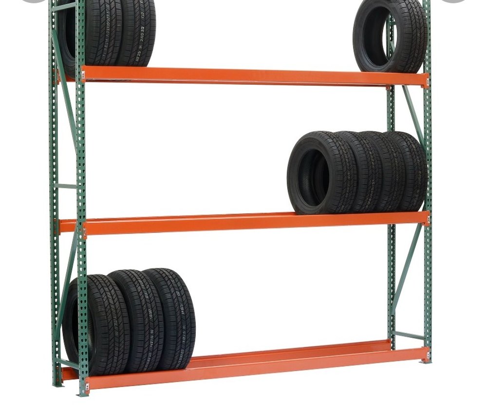 Mild Steel Tyre Racks, For Warehouse