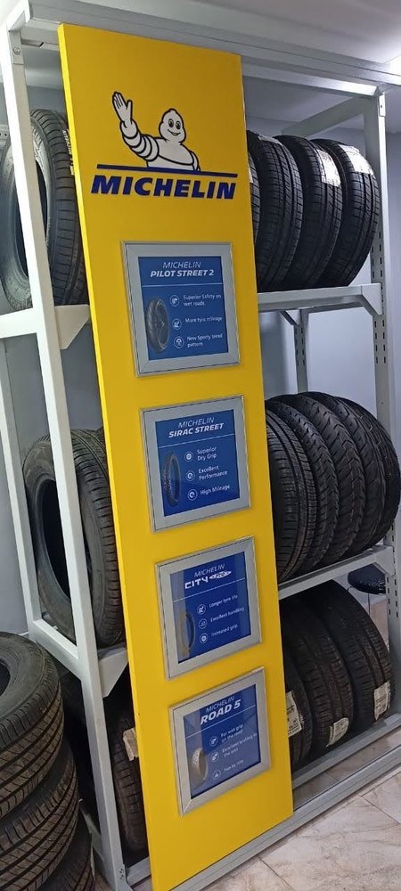 Iron Movable Unit Cured Tyre Storage Rack