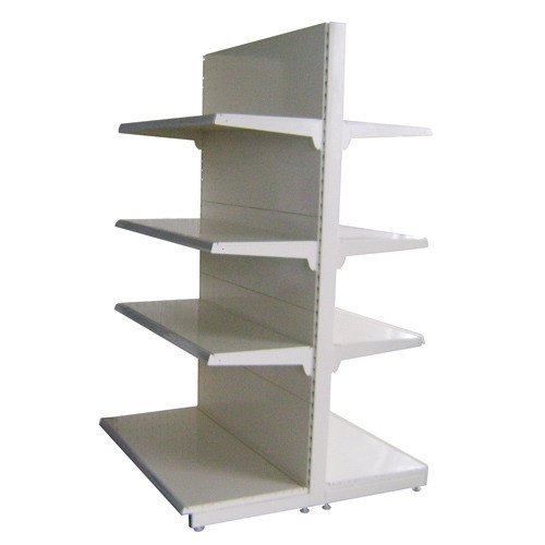 Metal Double Sided Display Rack, For Supermarket