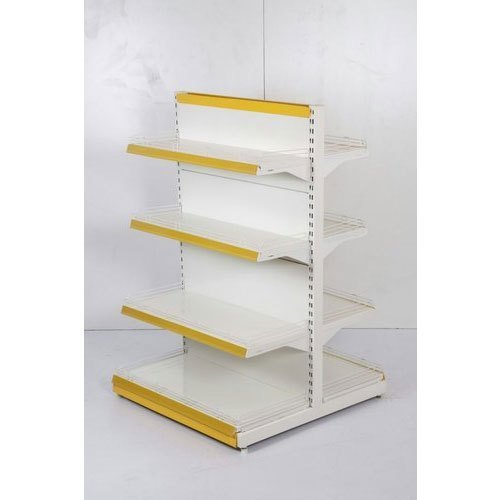 Metal Double Sided Display Rack, For Supermarket