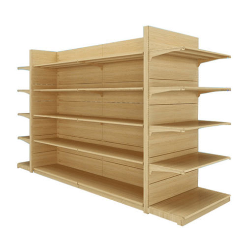 Brown Books Display Rack