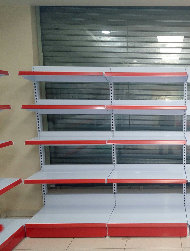 MTE Multicolor Window Wall Rack, For Supermarket