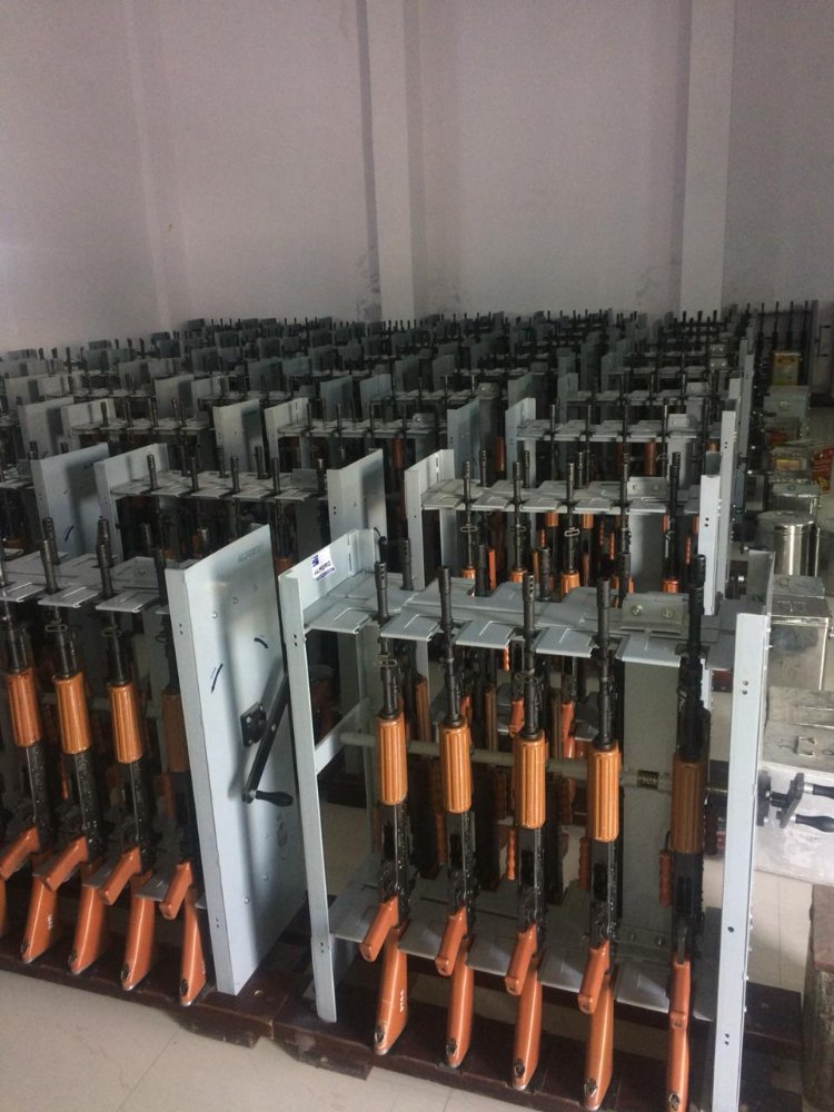 Theft Proof Rifle Rack
