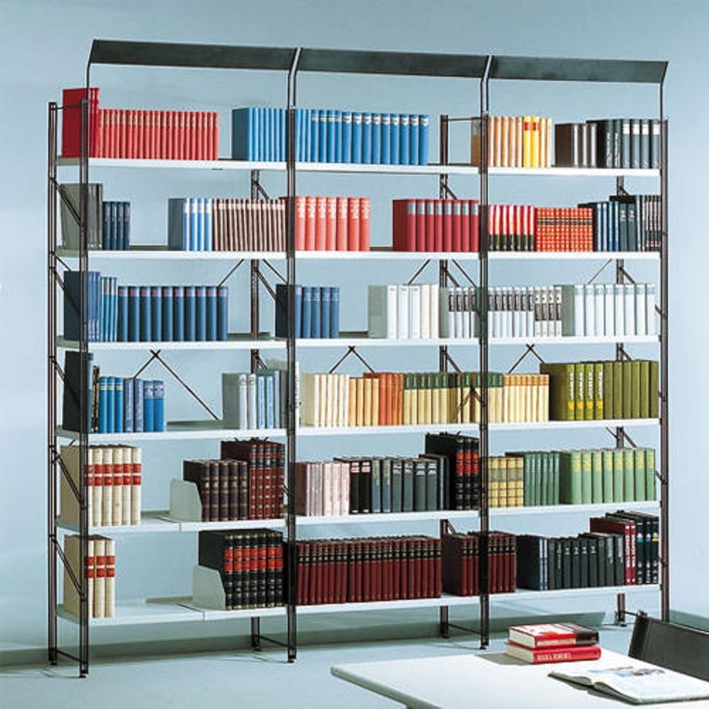 Mild Steel MS Library Shelves, For Multi Purpose, Load Per Layer: >400 kg