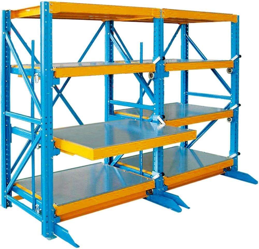 Mild Steel Free Standing Unit Mould Shelf Rack, For Departmental Stores