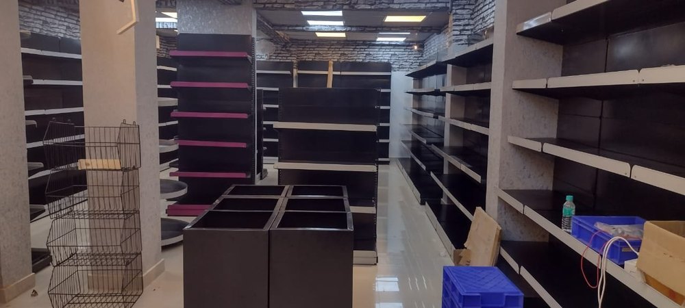 Mild Steel Retail Commercial Shelving