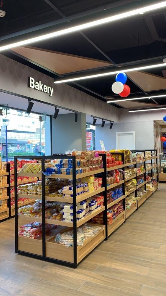 Free Standing Unit Bakery Racks, 8