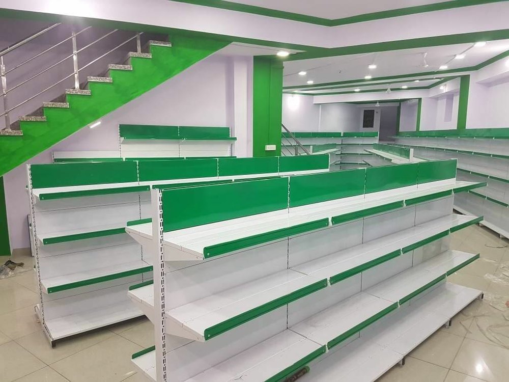 Free Standing Gondola Rack, For Departmental Store