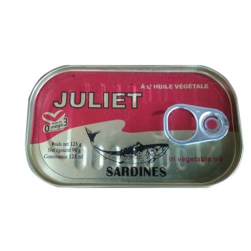 Juliet Canned Sardine with Vegetable Oil