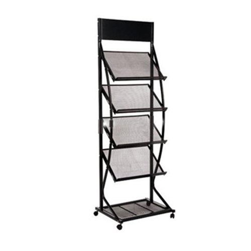 GKS Iron Magazine Display Stand, For Office Library