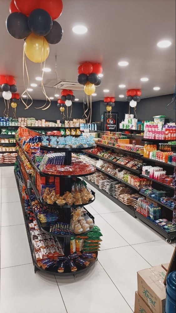 Mild Steel Pegboard Round Display Rack, For Supermarket