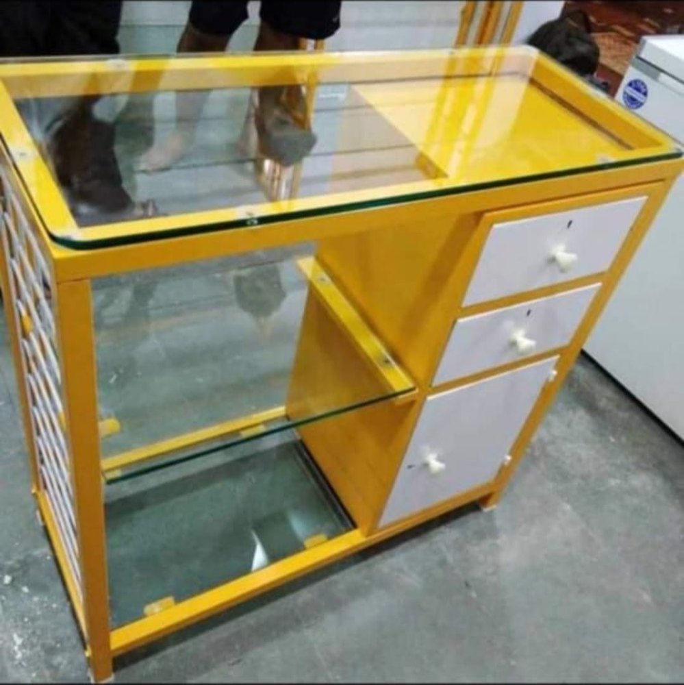 Mild Steel Jewellery Showroom Display Rack