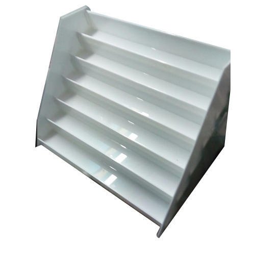 MDF White Jewellery Display Rack