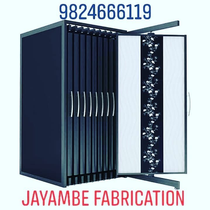 Metal 360 Rotate Tile Display Rack, For Showroom