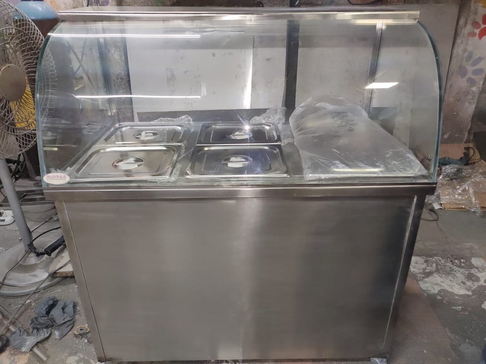 steel 2kw Food Warmer Display Cabinet, For Restaurant, Size/Dimension: Std