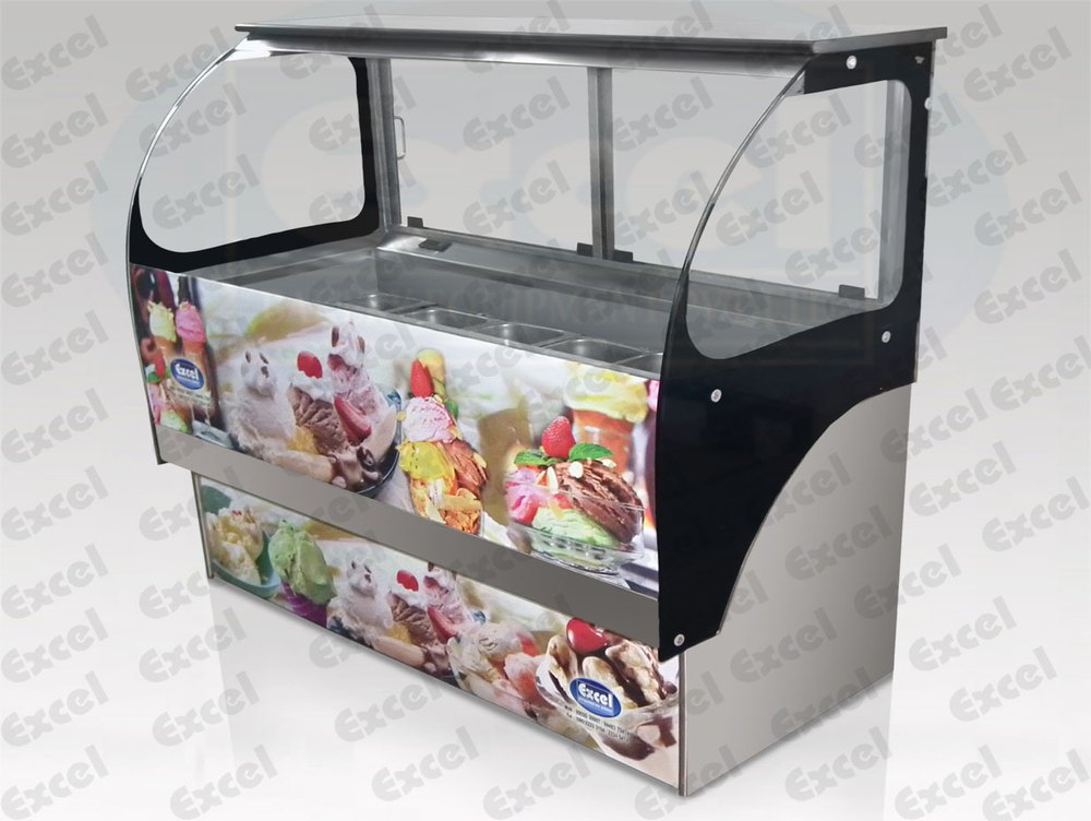 Ice Cream Freezer Counter