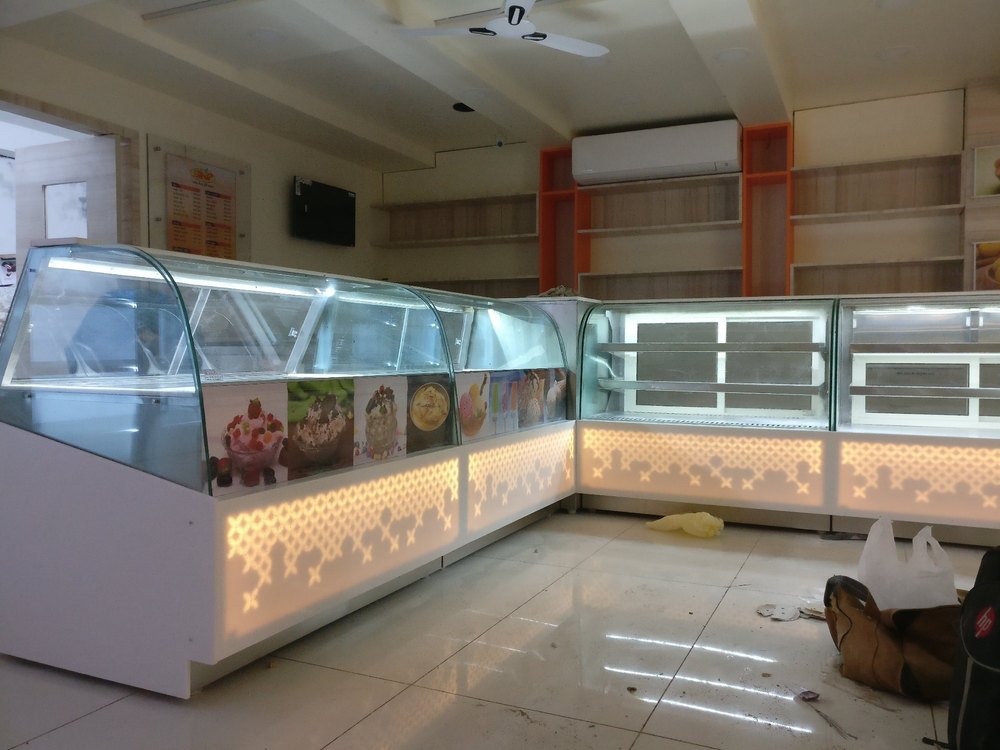 Ice Cream Display Counter