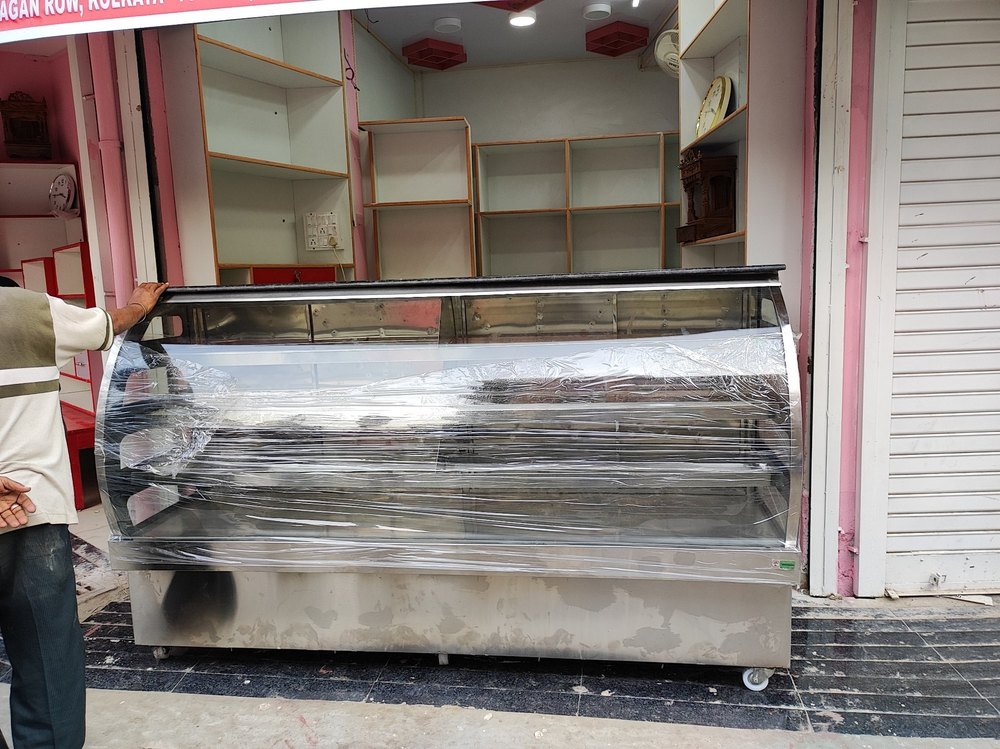 Metal Glass showcase counter, For Shop