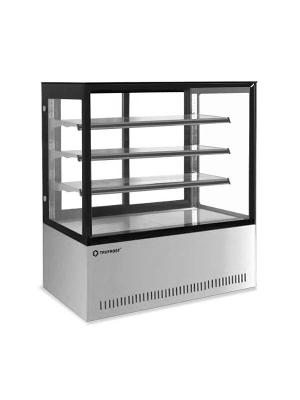 Flat Glass 4 Layer Warm Showcase, For Bakery