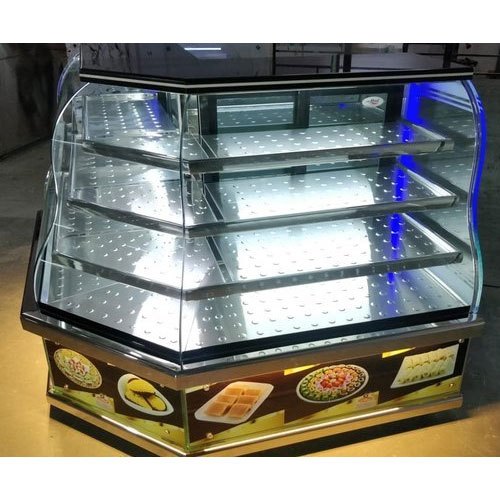 Abid SS, Glass Food Display Cases, For Restaurant