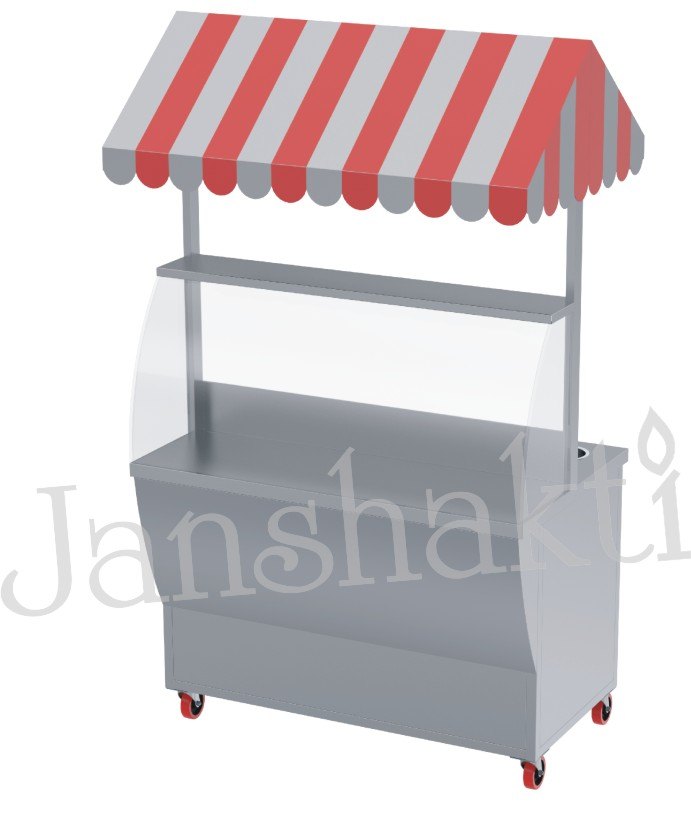Stainless Steel Pani Puri Counter, For Golgappa Counter