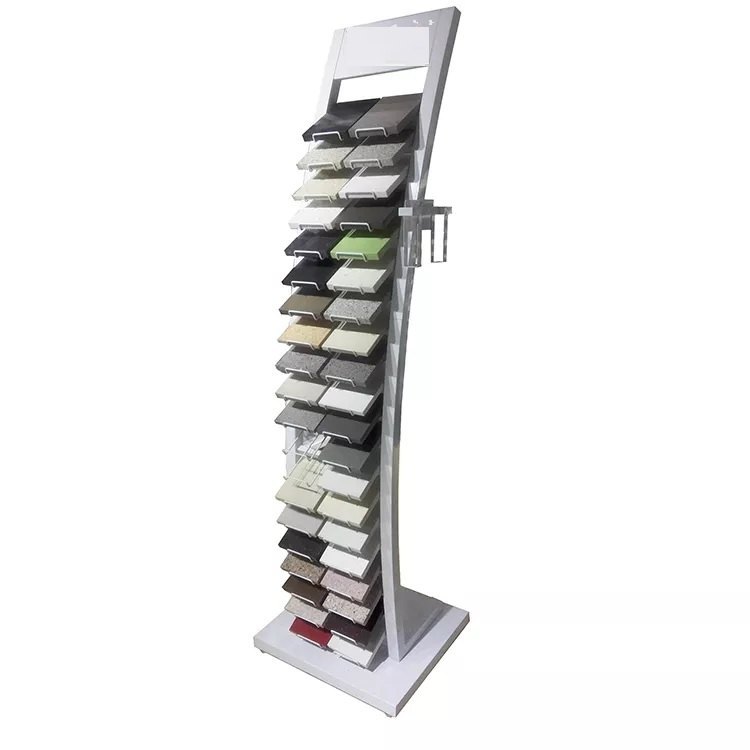 Metal Display Stand For Tiles / Wood, For Advertisement
