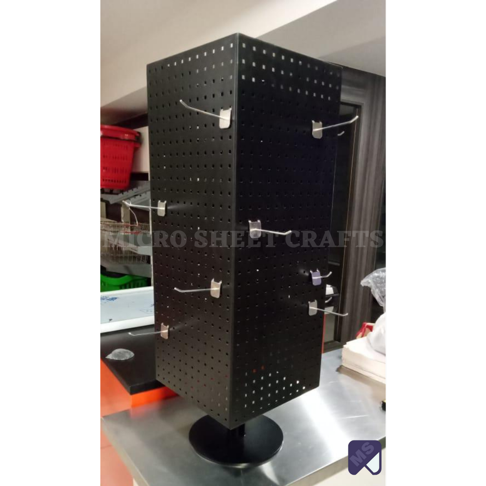 Metal Micro Sheet Revolving Jewellery Display Rack