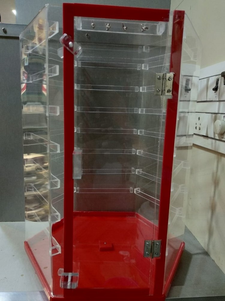 Acrylic Earring Rotating Stand, For storage